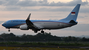 Indonesian Government Boeing 737-8U3(BBJ2) (A-001) at  Adisumarmo International, Indonesia