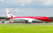 Indonesian Government Boeing 737-8U3(BBJ2) (A-001) at  Adisumarmo International, Indonesia