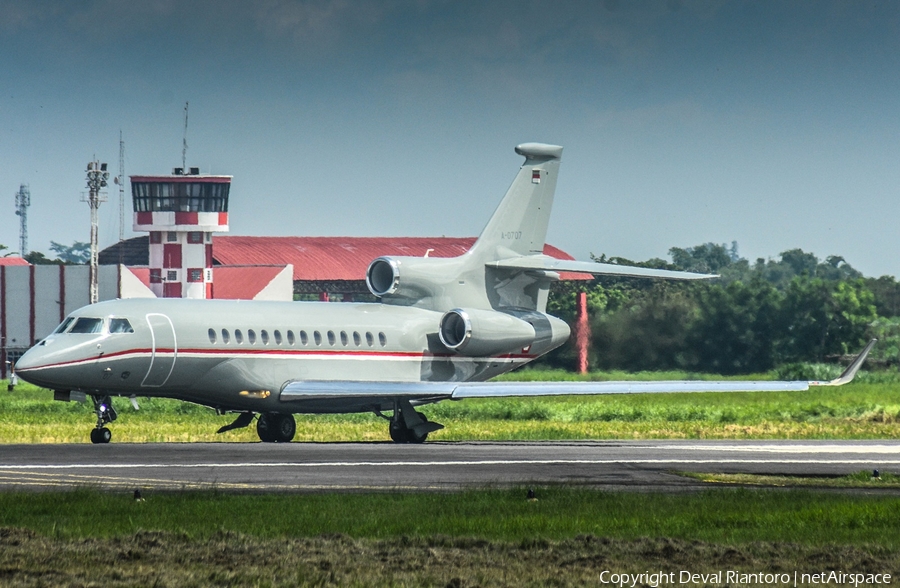 Indonesian Air Force (TNI-AU) Dassault Falcon 7X (A-0707) | Photo 543910