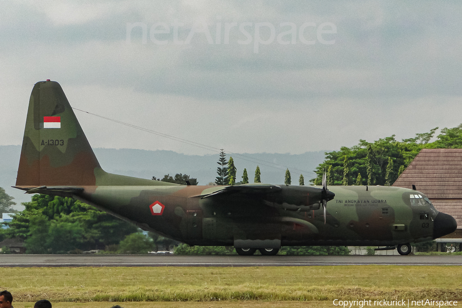 Indonesian Air Force (TNI-AU) Lockheed C-130B Hercules (A-1303) | Photo 548882