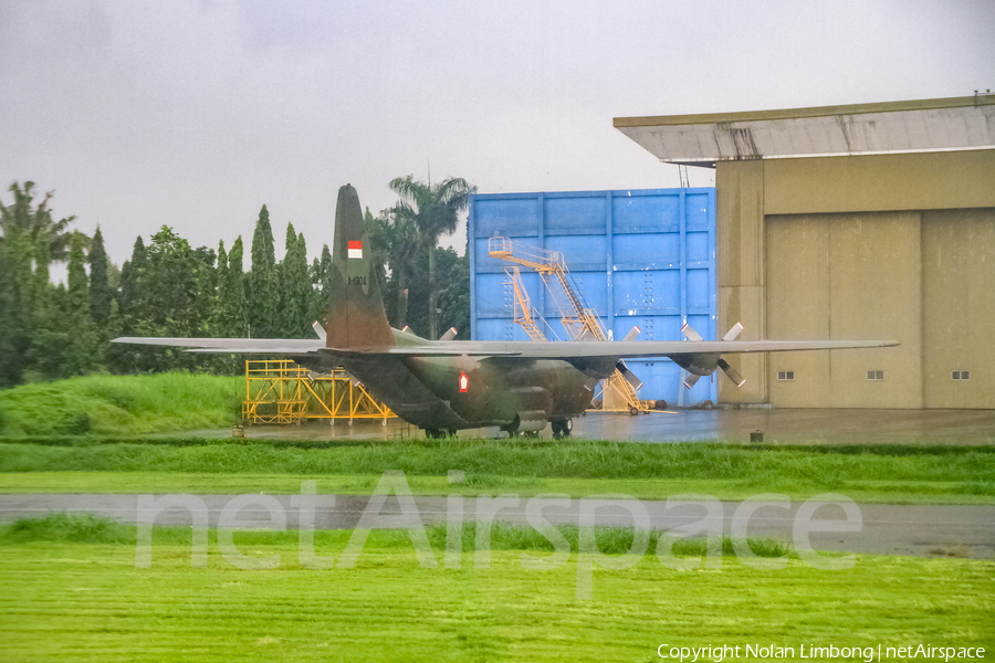 Indonesian Air Force (TNI-AU) Lockheed C-130B Hercules (A-1304) | Photo 438106