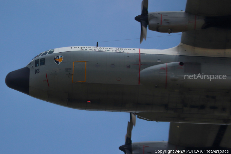 Indonesian Air Force (TNI-AU) Lockheed C-130H Hercules (A-1316) | Photo 468061