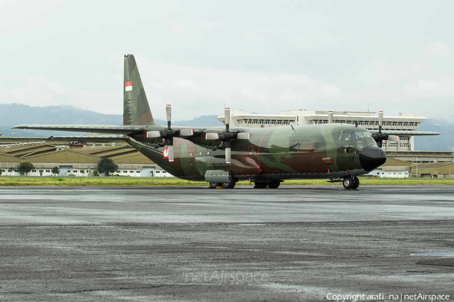 Indonesian Air Force (TNI-AU) Lockheed C-130H-30 Hercules (A-1317) | Photo 471773