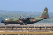 Indonesian Air Force (TNI-AU) Lockheed C-130H-30 Hercules (A-1321) at  Denpasar/Bali - Ngurah Rai International, Indonesia