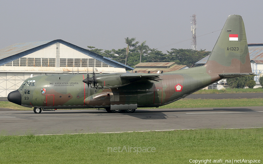 Indonesian Air Force (TNI-AU) Lockheed C-130H Hercules (A-1323) | Photo 471774