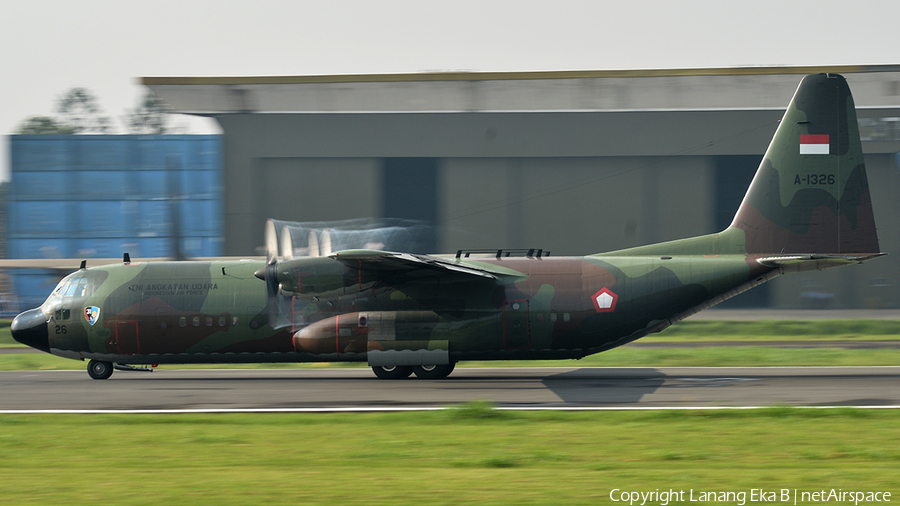 Indonesian Air Force (TNI-AU) Lockheed L-100-30 (Model 382G) Hercules (A-1326) | Photo 372165