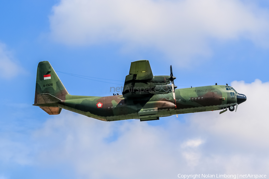 Indonesian Air Force (TNI-AU) Lockheed L-100-30 (Model 382G) Hercules (A-1326) | Photo 537771