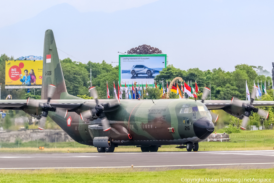 Indonesian Air Force (TNI-AU) Lockheed L-100-30 (Model 382G) Hercules (A-1326) | Photo 537775