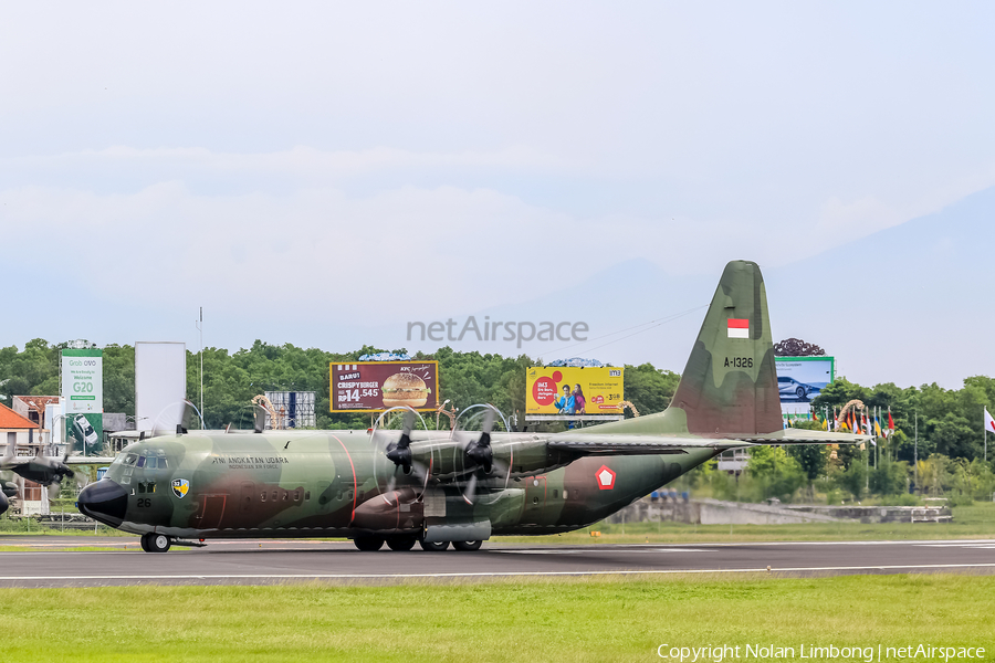 Indonesian Air Force (TNI-AU) Lockheed L-100-30 (Model 382G) Hercules (A-1326) | Photo 537780