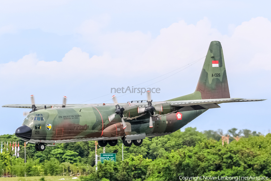 Indonesian Air Force (TNI-AU) Lockheed L-100-30 (Model 382G) Hercules (A-1326) | Photo 537783