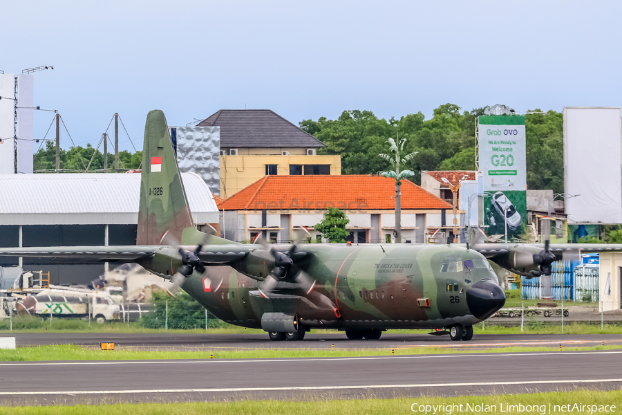 Indonesian Air Force (TNI-AU) Lockheed L-100-30 (Model 382G) Hercules (A-1326) | Photo 537784