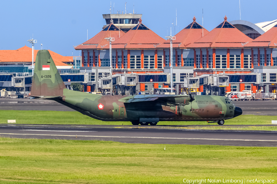 Indonesian Air Force (TNI-AU) Lockheed L-100-30 (Model 382G) Hercules (A-1326) | Photo 537788