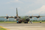 Indonesian Air Force (TNI-AU) Lockheed L-100-30 (Model 382G) Hercules (A-1327) at  Adisucipto - International, Indonesia