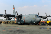 Indonesian Air Force (TNI-AU) Lockheed C-130H Hercules (A-1332) at  Syamsudin Noor International, Indonesia