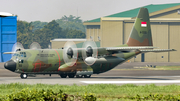 Indonesian Air Force (TNI-AU) Lockheed C-130H Hercules (A-1332) at  Bandung - Husein Sastranegara International, Indonesia