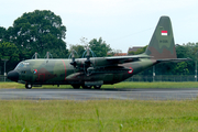 Indonesian Air Force (TNI-AU) Lockheed C-130H Hercules (A-1335) at  Jakarta - Halim Perdanakusuma International, Indonesia