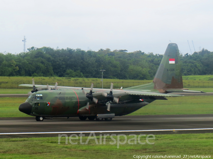 Indonesian Air Force (TNI-AU) Lockheed C-130H Hercules (A-1336) | Photo 622701