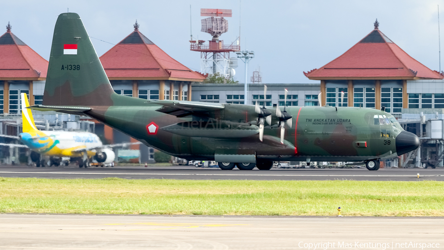 Indonesian Air Force (TNI-AU) Lockheed C-130H Hercules (A-1338) | Photo 533871