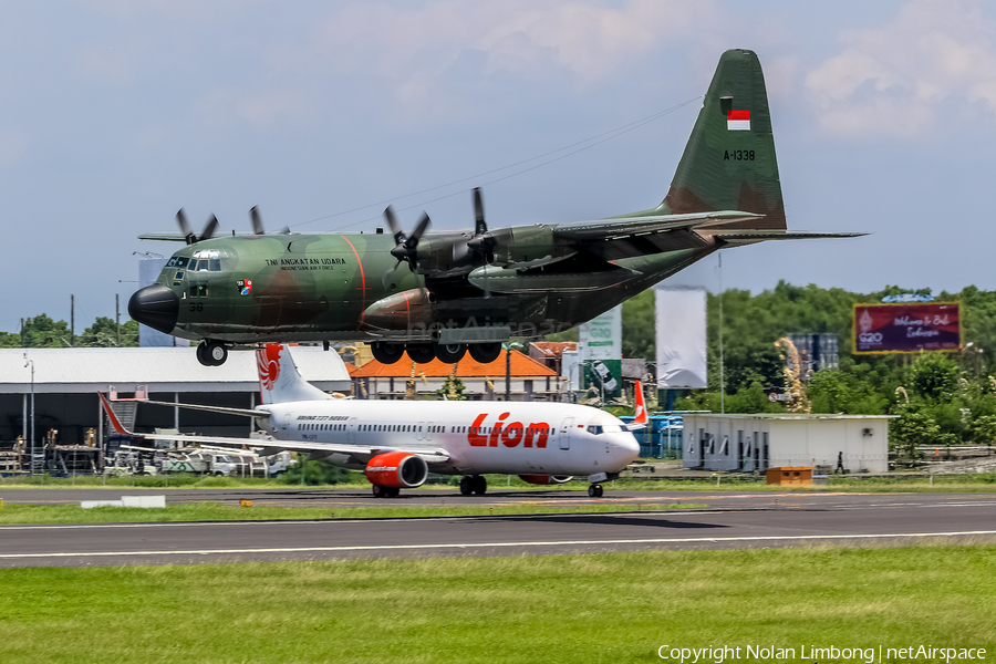 Indonesian Air Force (TNI-AU) Lockheed C-130H Hercules (A-1338) | Photo 537814