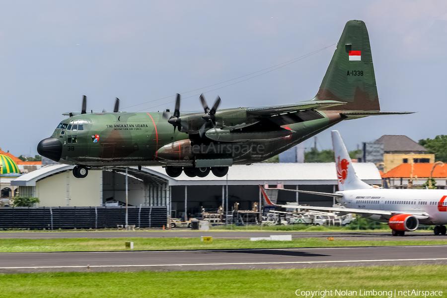 Indonesian Air Force (TNI-AU) Lockheed C-130H Hercules (A-1338) | Photo 537815