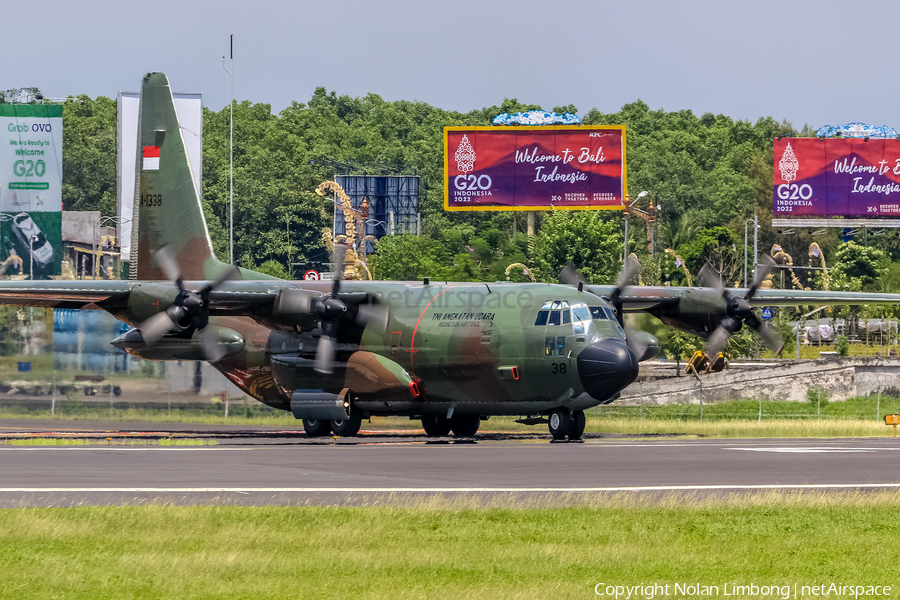 Indonesian Air Force (TNI-AU) Lockheed C-130H Hercules (A-1338) | Photo 537817