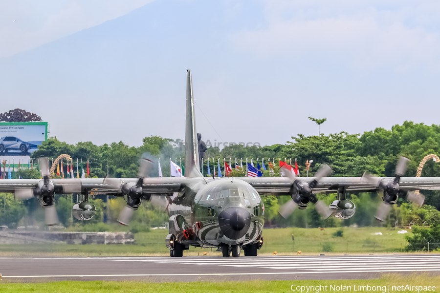 Indonesian Air Force (TNI-AU) Lockheed C-130H Hercules (A-1338) | Photo 537826
