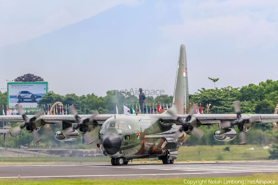 Indonesian Air Force (TNI-AU) Lockheed C-130H Hercules (A-1338) | Photo 537827