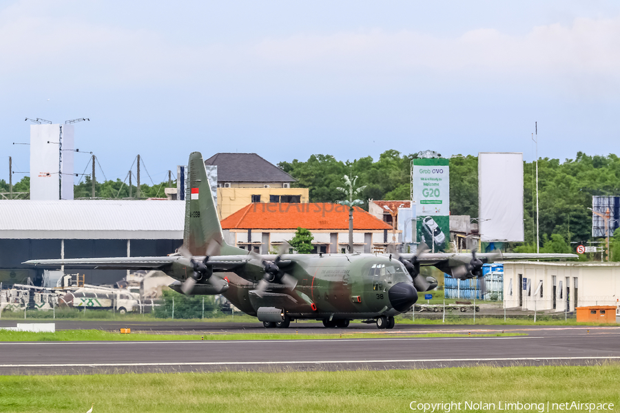 Indonesian Air Force (TNI-AU) Lockheed C-130H Hercules (A-1338) | Photo 537829