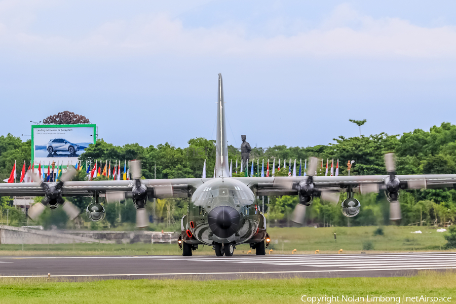 Indonesian Air Force (TNI-AU) Lockheed C-130H Hercules (A-1338) | Photo 537831