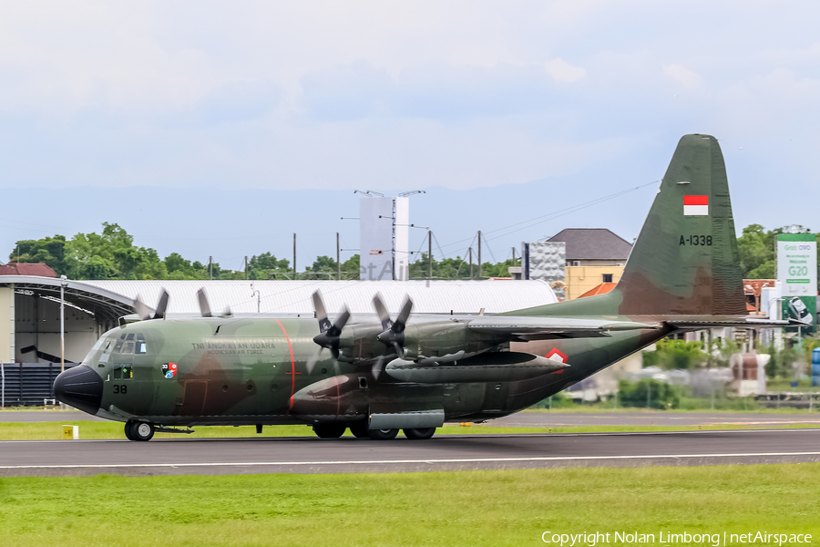 Indonesian Air Force (TNI-AU) Lockheed C-130H Hercules (A-1338) | Photo 537832