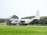 Indonesian Air Force (TNI-AU) Lockheed Martin C-130J-30 Super Hercules (A-1340) at  Jakarta - Halim Perdanakusuma International, Indonesia