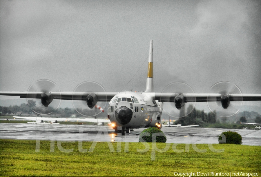 Indonesian Air Force (TNI-AU) Lockheed C-130H-30 Hercules (A-1341) | Photo 144528