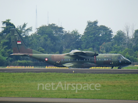 Indonesian Air Force (TNI-AU) IPTN CN-295M (A-2908) at  Palembang - Sultan Mahmud Badaruddin II International, Indonesia