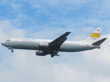 Indonesian Air Force (TNI-AU) Boeing 737-4U3 (A-7306) at  Palembang - Sultan Mahmud Badaruddin II International, Indonesia