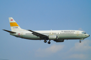 Indonesian Air Force (TNI-AU) Boeing 737-4U3 (A-7306) at  Adisumarmo International, Indonesia