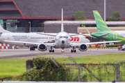 Indonesian Air Force (TNI-AU) Boeing 737-5U3 (A-7307) at  Balikpapan Sepinggan - International, Indonesia