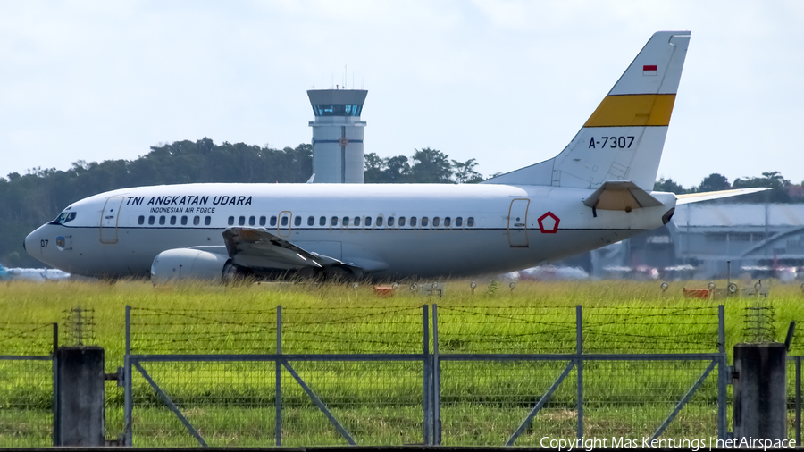 Indonesian Air Force (TNI-AU) Boeing 737-5U3 (A-7307) | Photo 482830