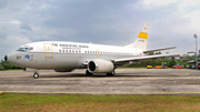 Indonesian Air Force (TNI-AU) Boeing 737-5U3 (A-7307) at  Balikpapan Sepinggan - International, Indonesia