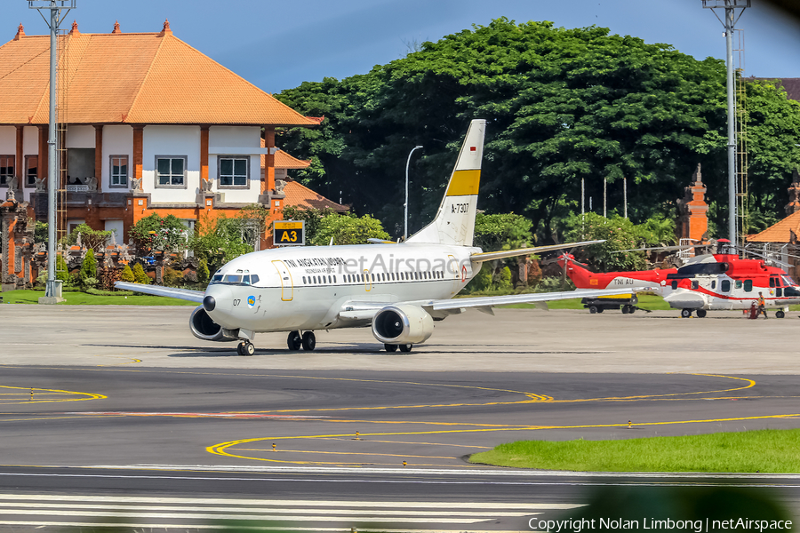 Indonesian Air Force (TNI-AU) Boeing 737-5U3 (A-7307) | Photo 537836