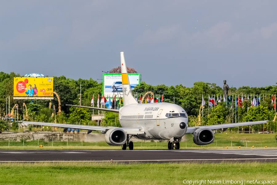 Indonesian Air Force (TNI-AU) Boeing 737-5U3 (A-7307) | Photo 537842