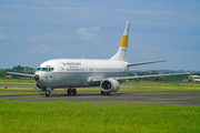 Indonesian Air Force (TNI-AU) Boeing 737-4Y0 (A-7308) at  Adisumarmo International, Indonesia