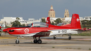 Swiss Air Force Pilatus PC-7 (A-912) at  Luqa - Malta International, Malta