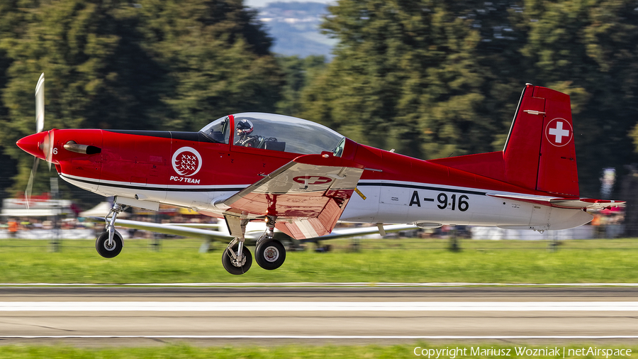 Swiss Air Force Pilatus PC-7 (A-916) | Photo 643304