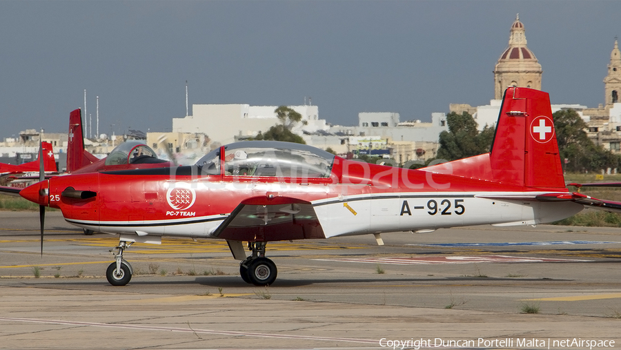 Swiss Air Force Pilatus PC-7 (A-925) | Photo 477916