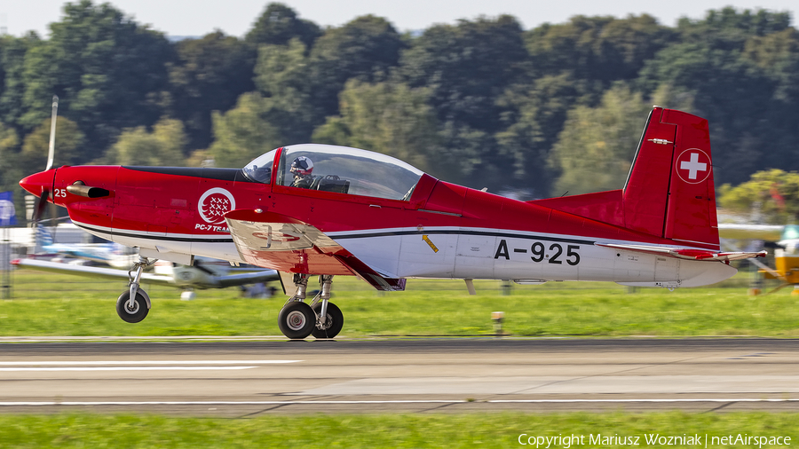 Swiss Air Force Pilatus PC-7 (A-925) | Photo 643444