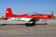 Swiss Air Force Pilatus PC-7 (A-929) at  Luqa - Malta International, Malta