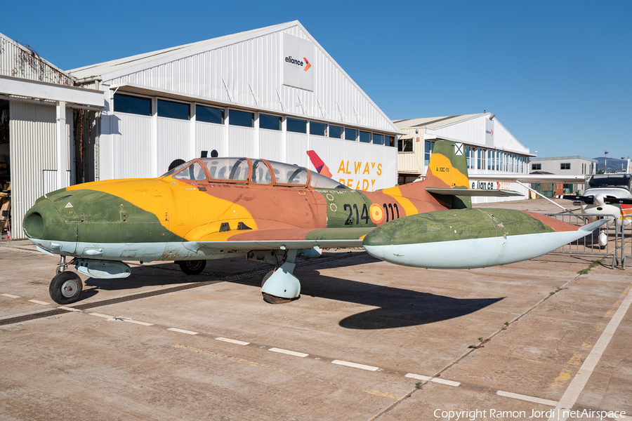 Spanish Air Force (Ejército del Aire) Hispano Aviacion HA-220 Super Saeta (A.10C-111) | Photo 472602