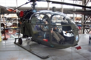 Belgian Army Aerospatiale SE3130 Alouette II (A11) at  Brussels Air Museum, Belgium