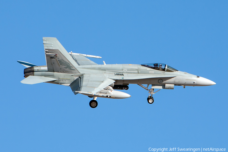 Royal Australian Air Force McDonnell Douglas F/A-18A Hornet (A21-21) | Photo 38988