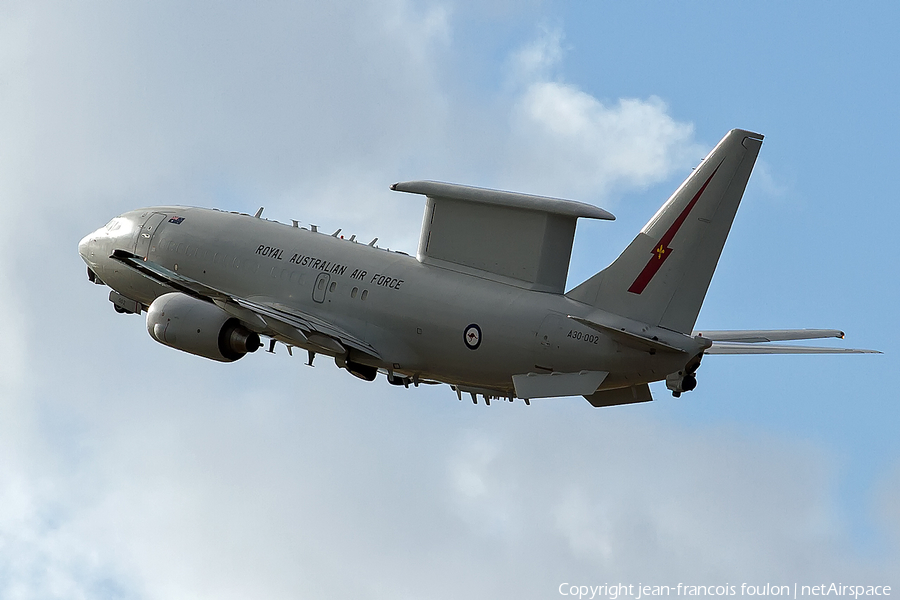 Royal Australian Air Force Boeing E-7A Wedgetail (A30-002) | Photo 190396